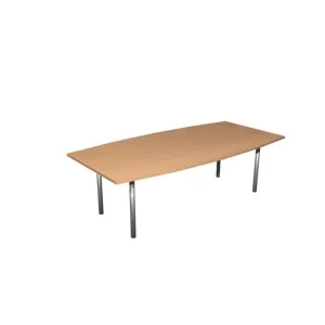 Alpine Barrel Top Table With Pole Legs