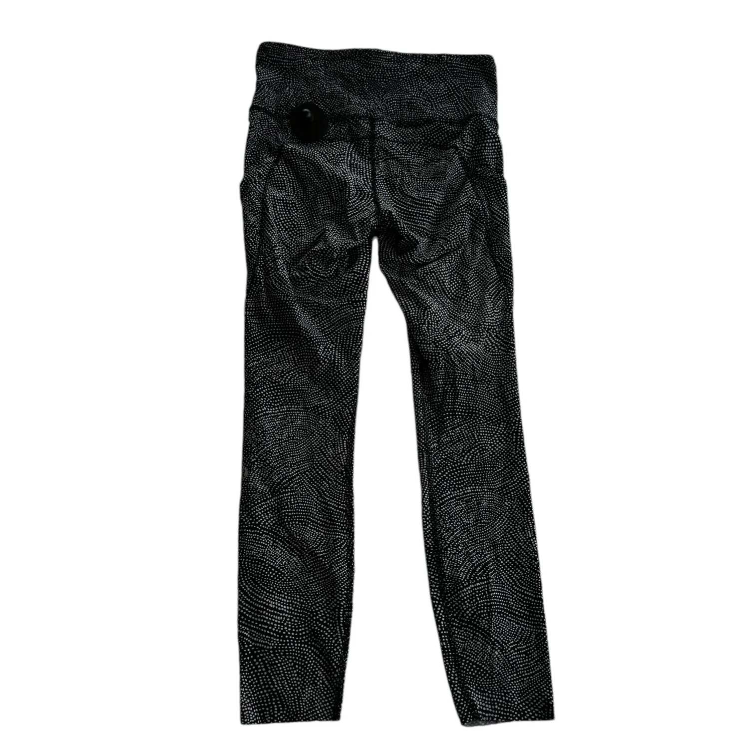 Athletic Leggings Capris By Lululemon In Polkadot Pattern, Size: 4