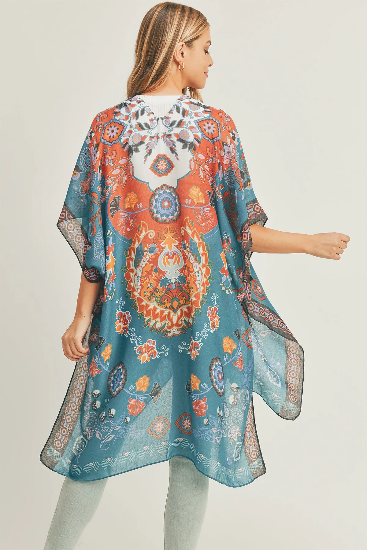 BOHO PRINT KIMONO