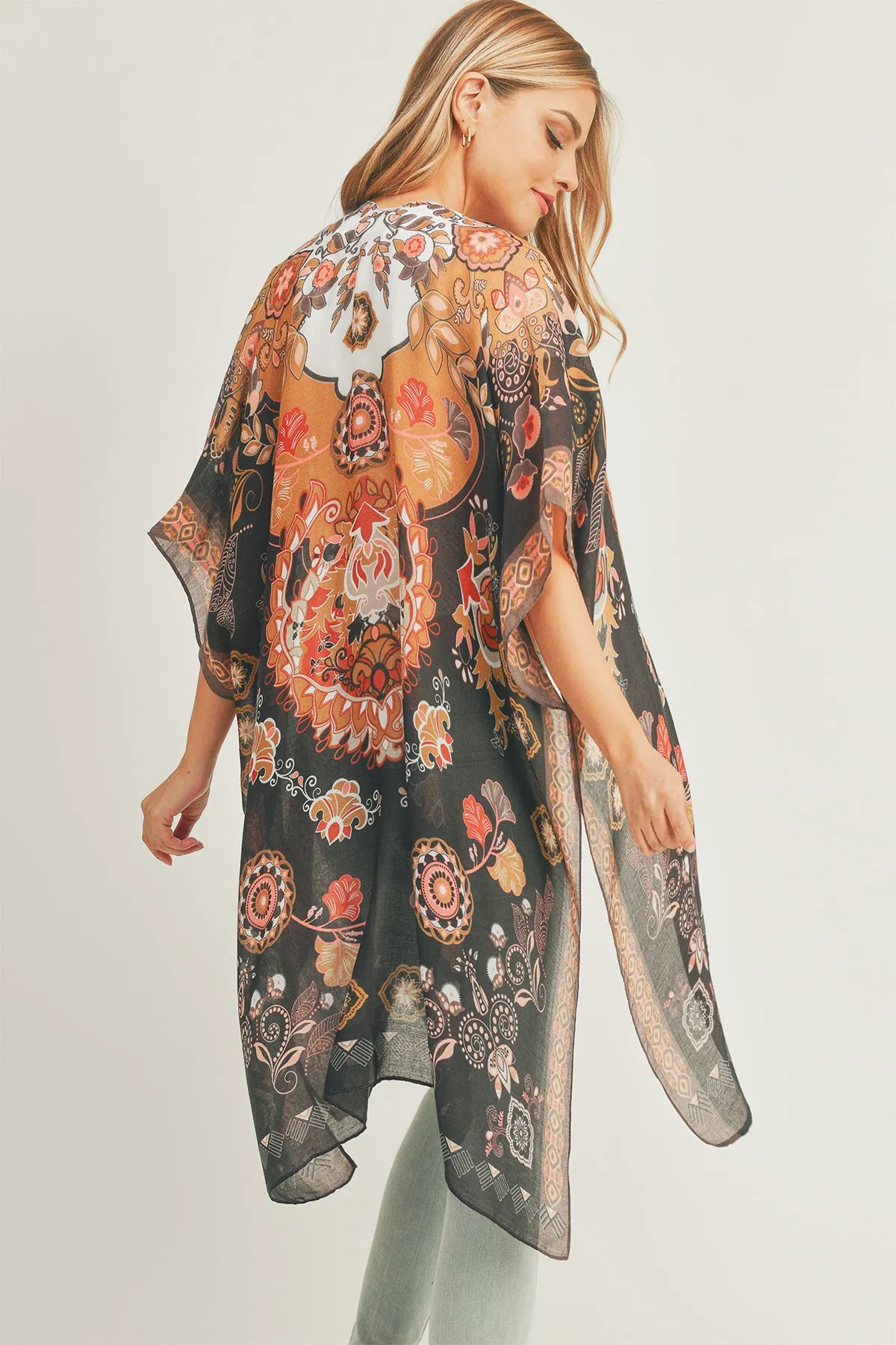 BOHO PRINT KIMONO