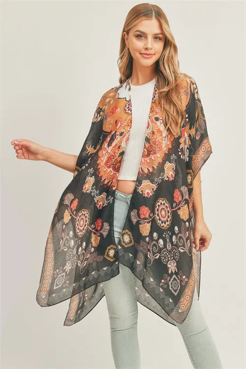 BOHO PRINT KIMONO