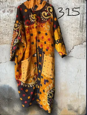 Cowl Split Pullover #325 by Kantha Bae