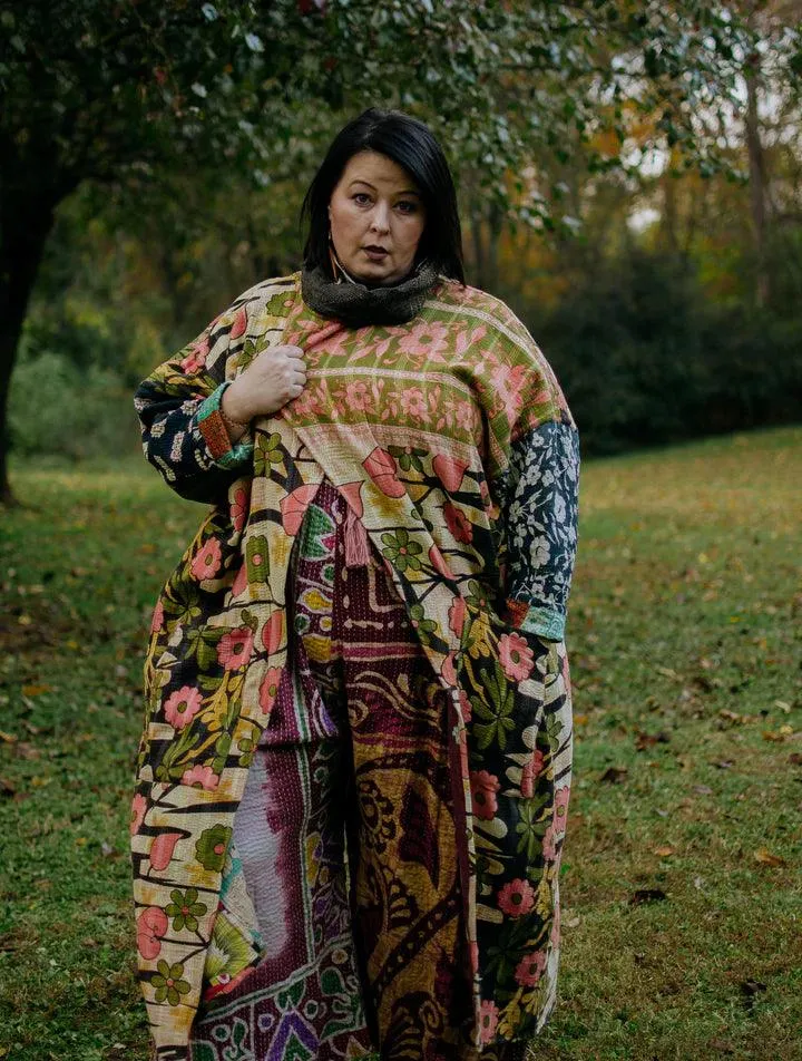 Cowl Split Pullover #325 by Kantha Bae