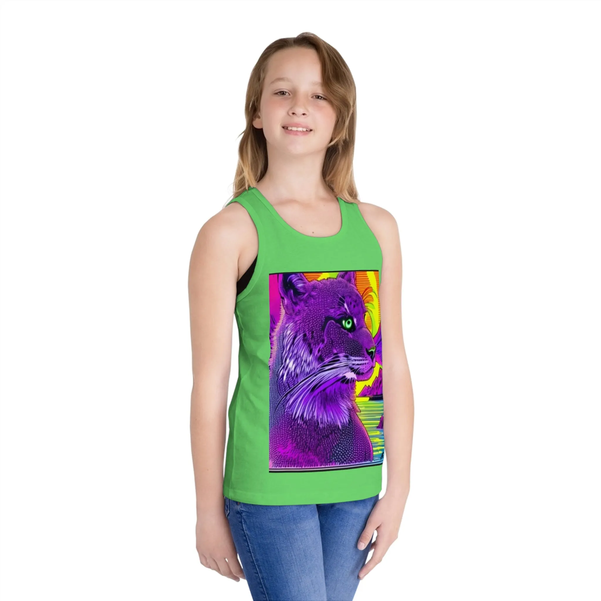 Girls Kid's Jersey Tank Top