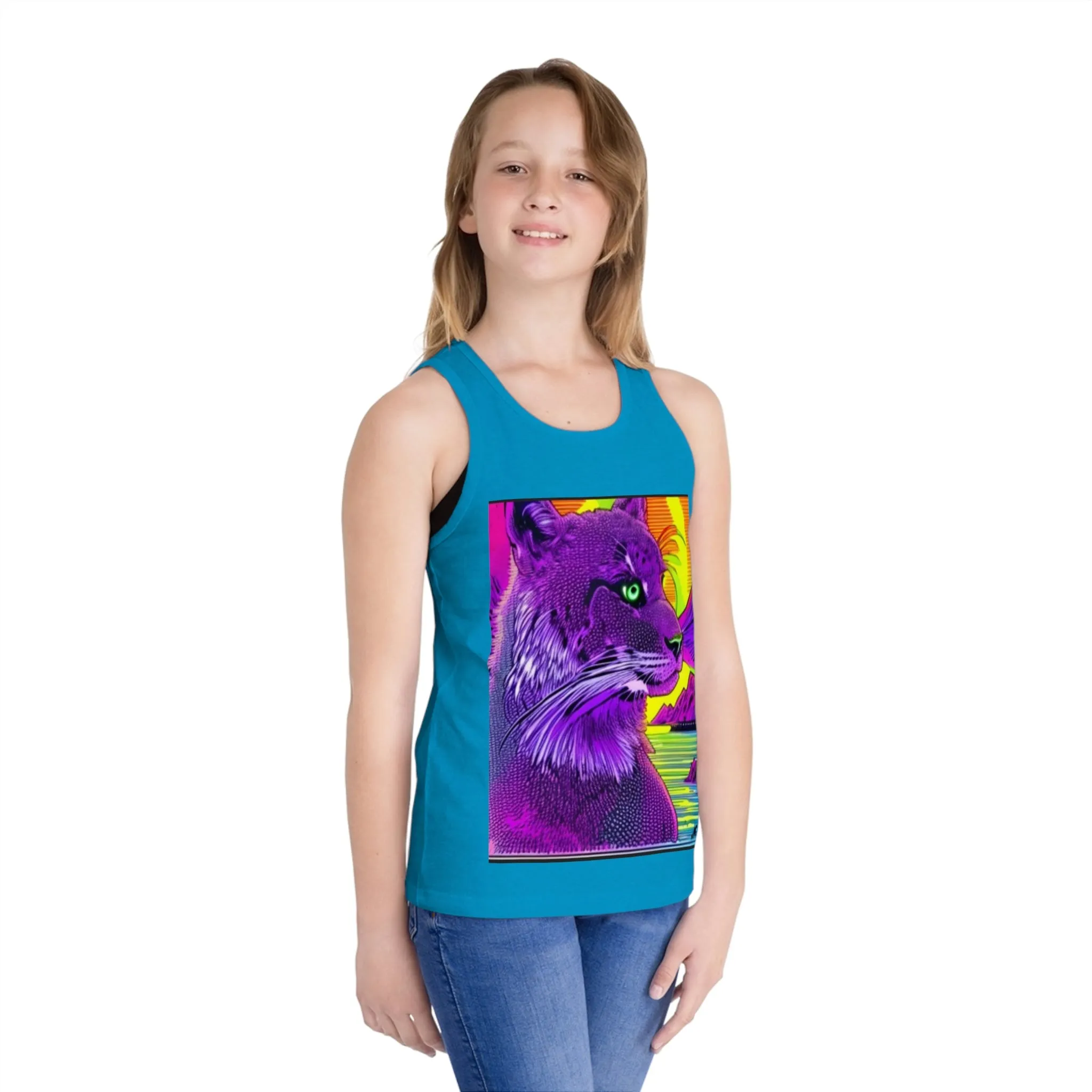 Girls Kid's Jersey Tank Top