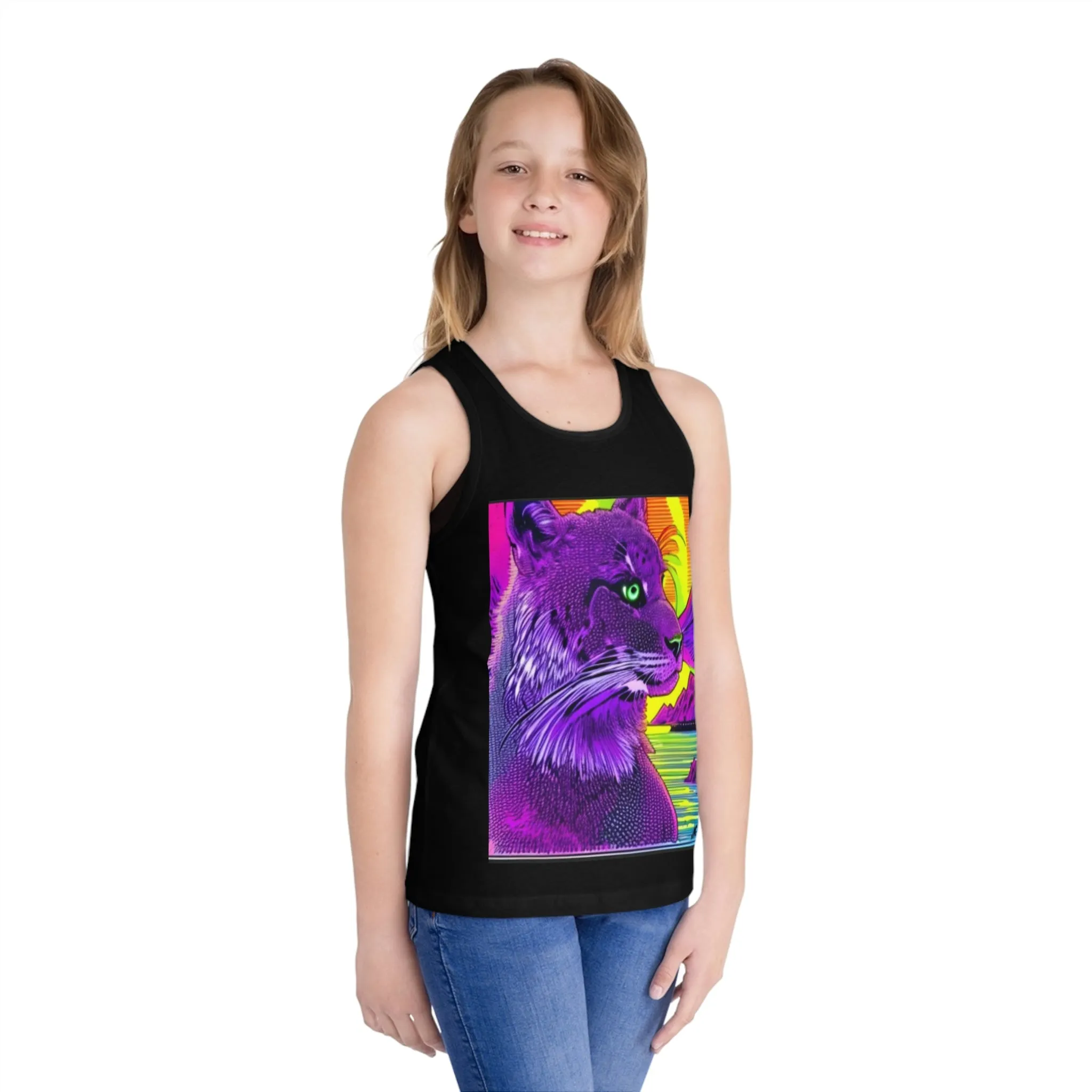 Girls Kid's Jersey Tank Top