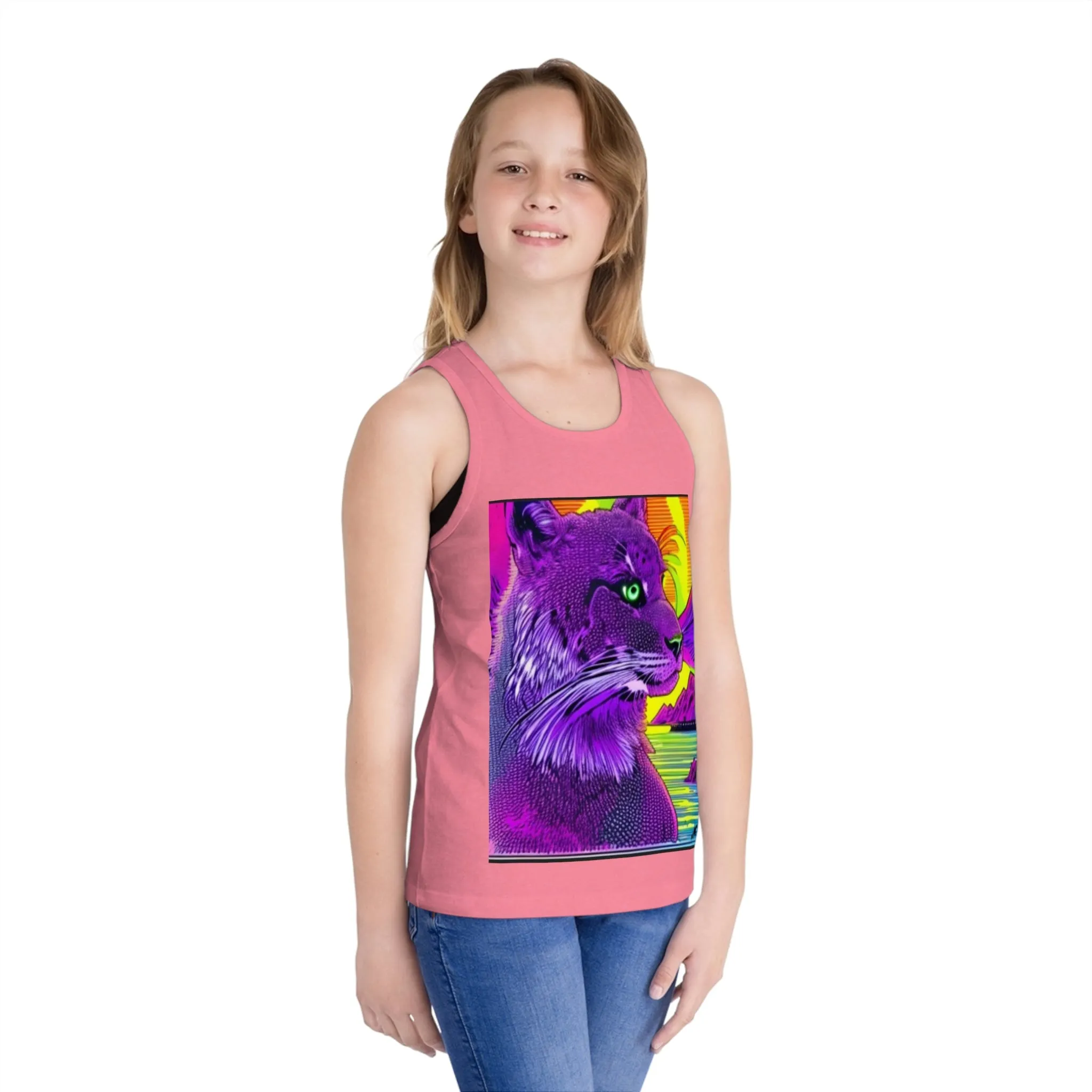 Girls Kid's Jersey Tank Top