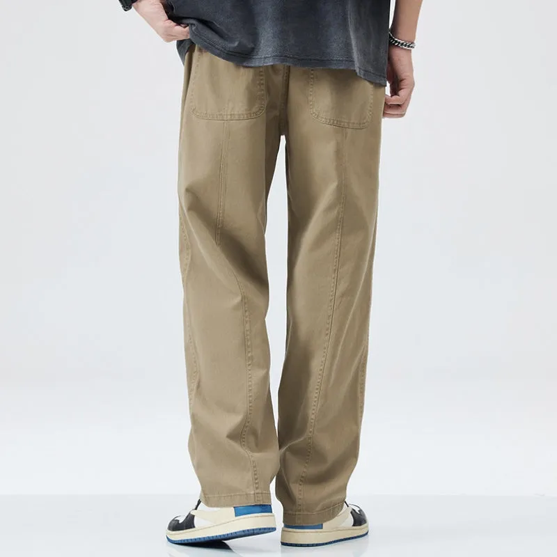 Herenmode Losse Rechte Broek