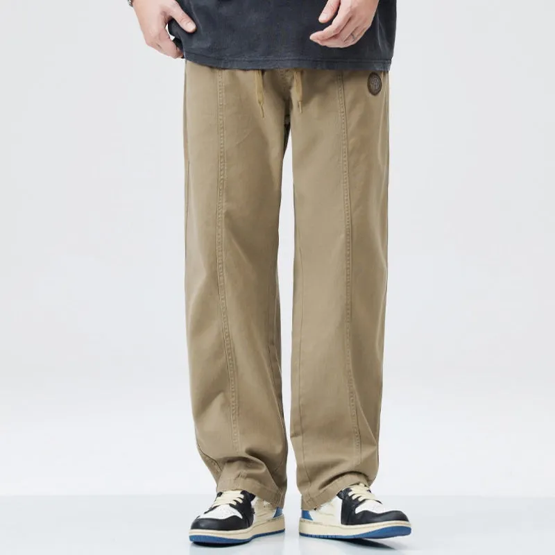 Herenmode Losse Rechte Broek