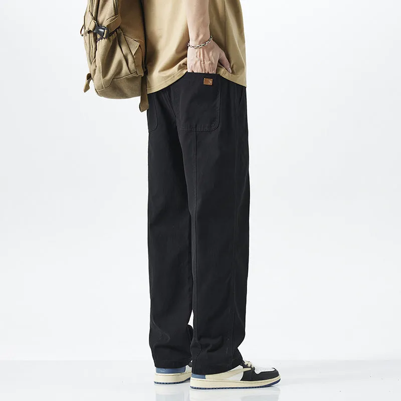 Herenmode Losse Rechte Broek