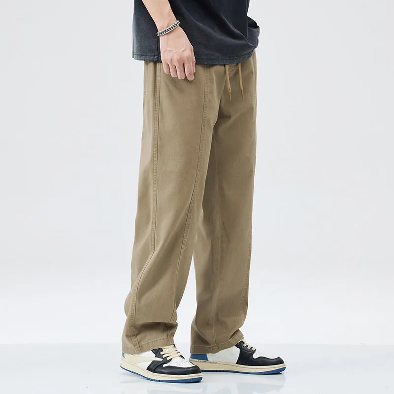 Herenmode Losse Rechte Broek