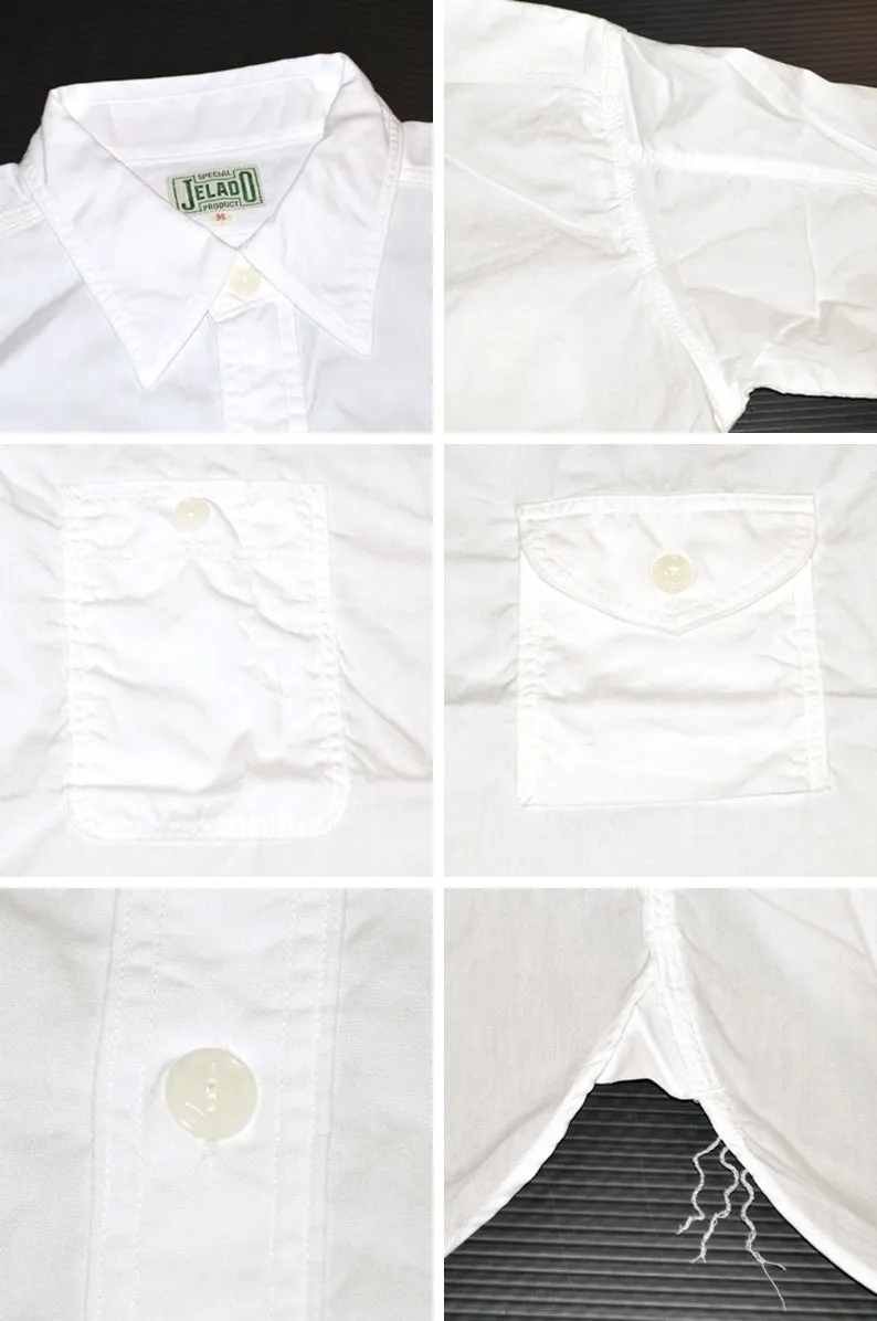 JELADO "JP94113" Smoker Shirt White