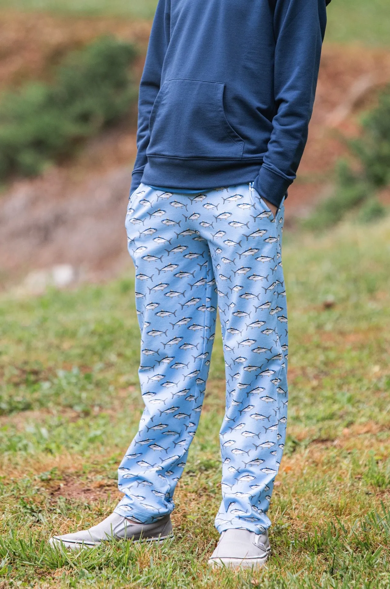 Lounge Life Pant - Fish Print