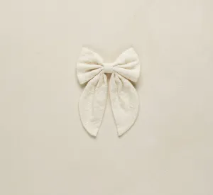 NoraLee Alice Hair Bow - IVORY