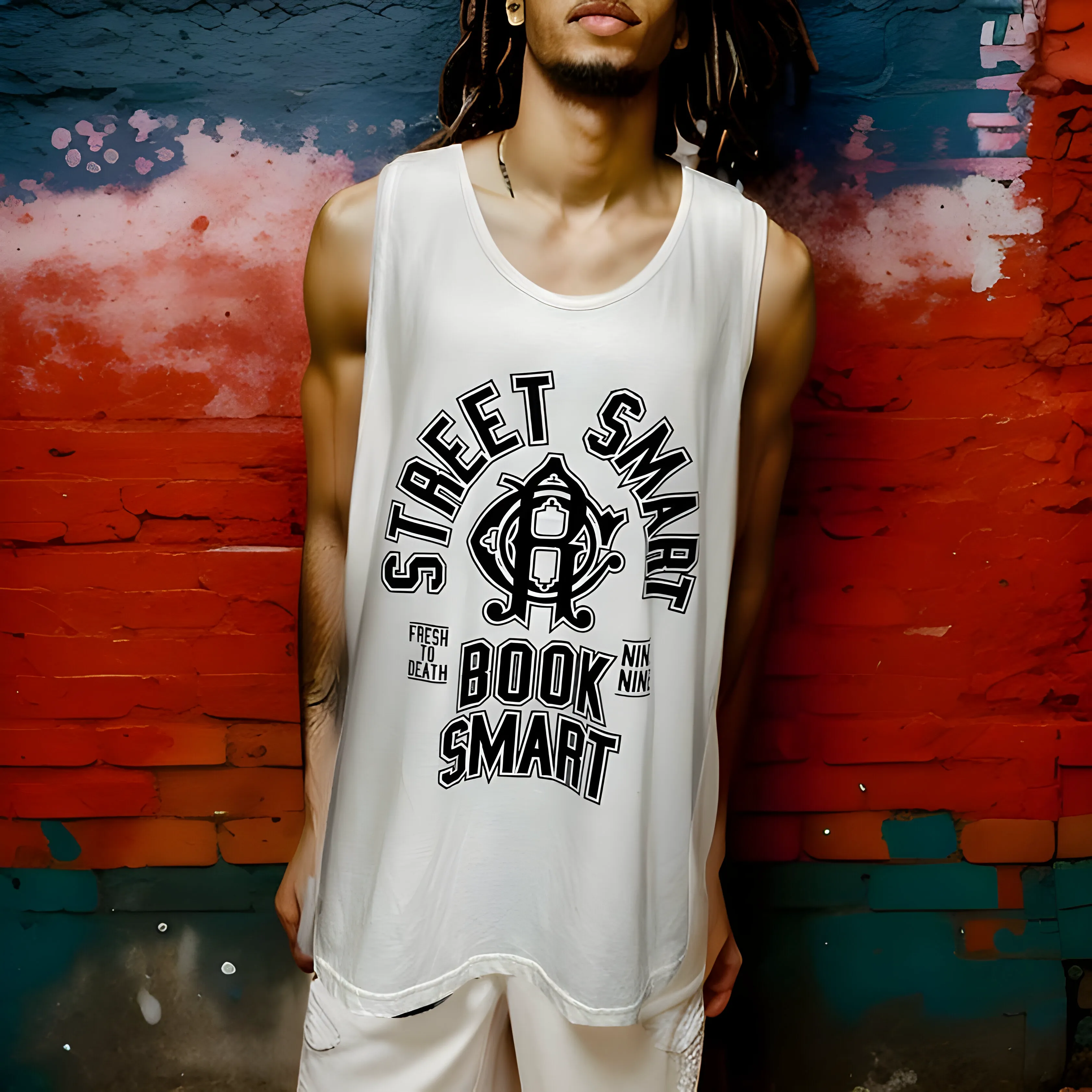 ^ROCAWEAR^ (WHITE) ~STREET SMART~ TANK TOP