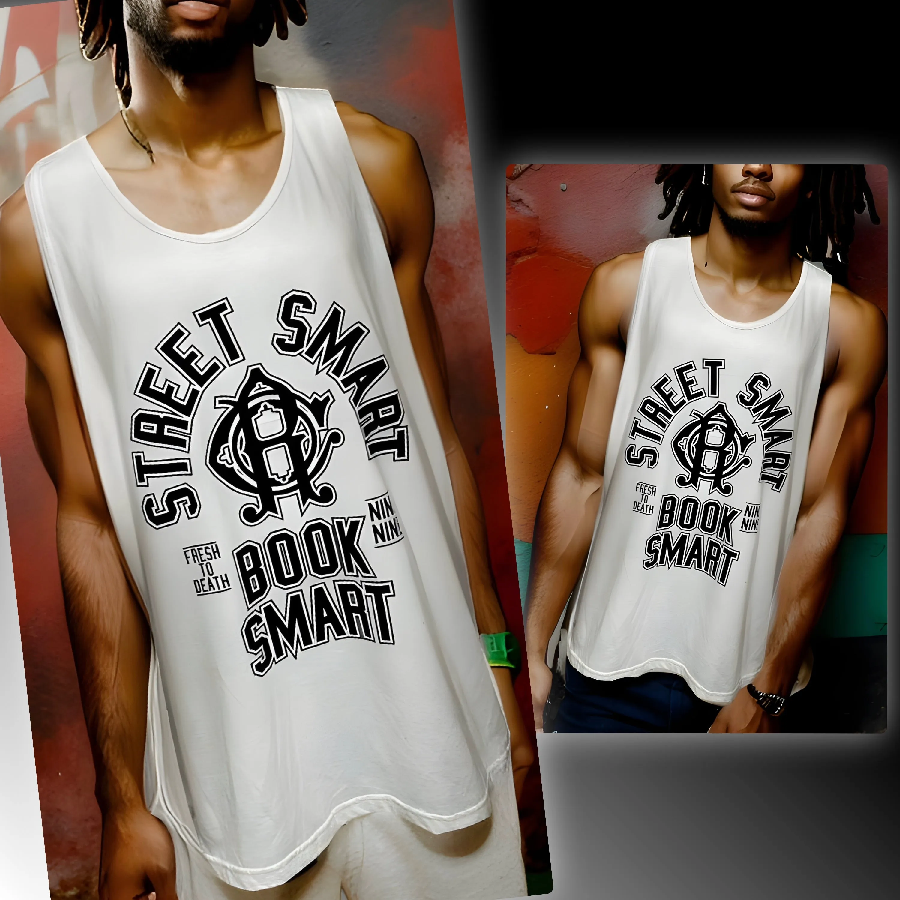 ^ROCAWEAR^ (WHITE) ~STREET SMART~ TANK TOP