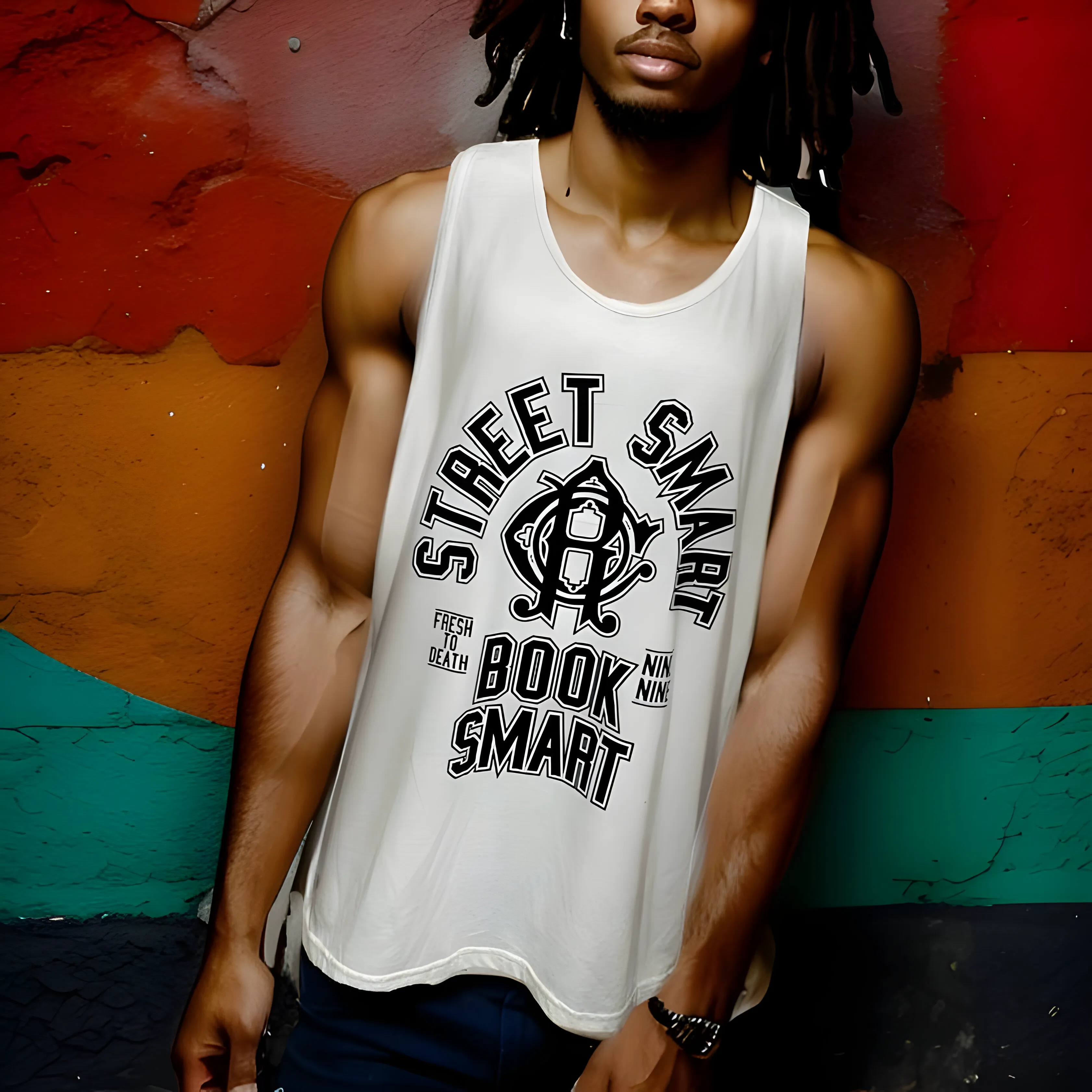 ^ROCAWEAR^ (WHITE) ~STREET SMART~ TANK TOP