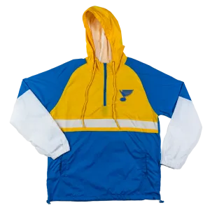 ST. LOUIS BLUES SERIES SIX HERITAGE COLORBLOCK WINDBREAKER - MULTI