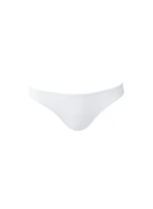 Tenerife White Weave Bikini Bottom
