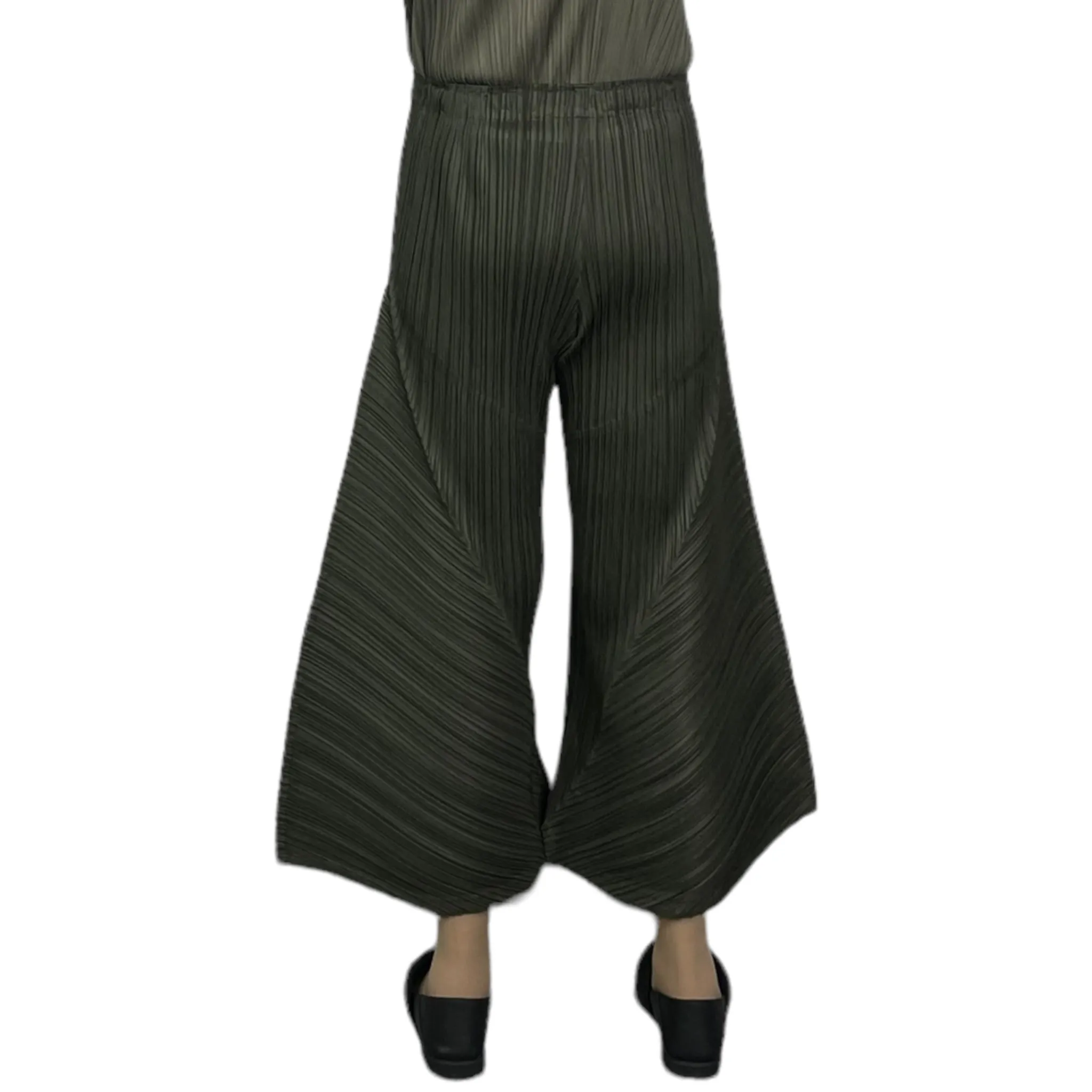 THICKER BOTTOMS 2 DIAGONAL PLEAT PANT