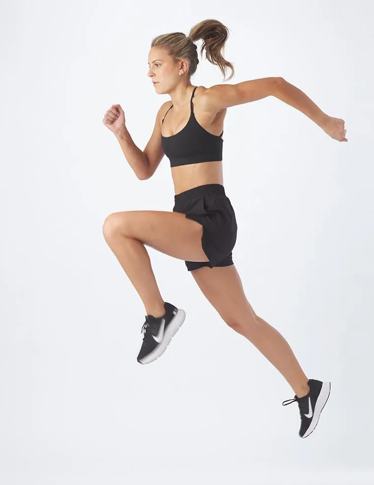 Woven Walk Short: Black